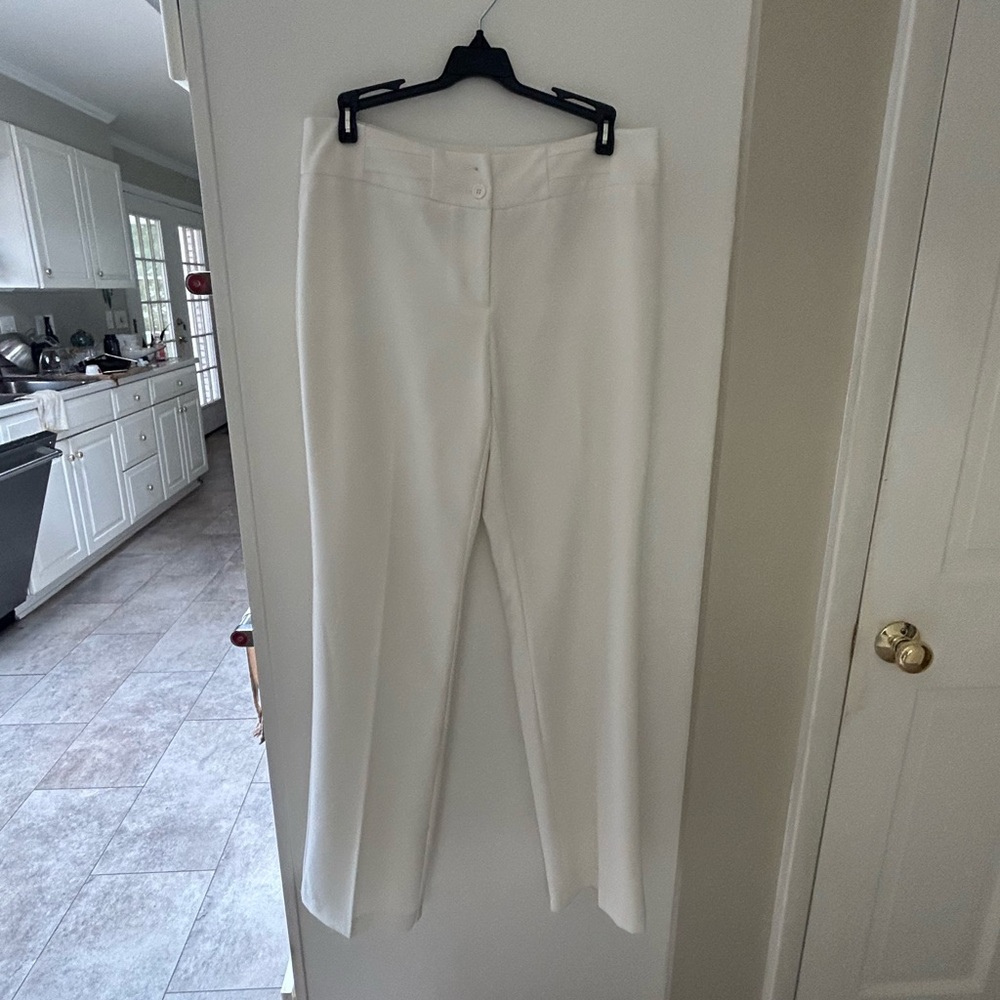 Elegant White Women's Pants